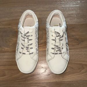 Vintage Havana pearl/studded low rise sneakers